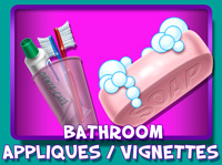 Bathroom Appliques